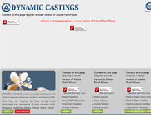 Tablet Screenshot of dynacast.ph