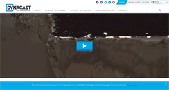 Desktop Screenshot of dynacast.com
