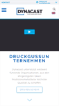 Mobile Screenshot of dynacast.de